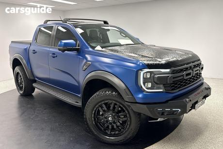 Blue 2023 Ford Ranger Double Cab Pick Up Raptor 3.0 (4X4)