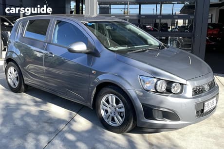 Grey 2013 Holden Barina Hatchback Cd