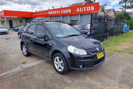 Black 2009 Suzuki SX4 Hatchback
