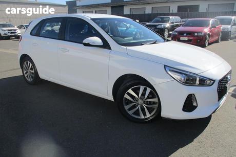 White 2019 Hyundai I30 Hatchback Active