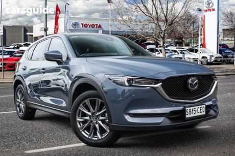 Blue 2020 Mazda CX-5 Wagon Akera (4X4)
