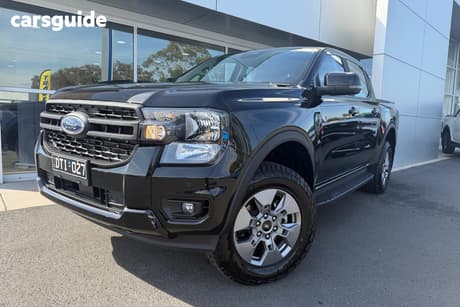 Black 2025 Ford Ranger Double Cab Pick Up Phev Xlt (4X4)
