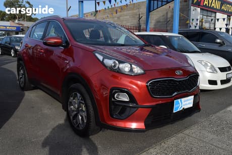 Red 2019 Kia Sportage Wagon Si (Awd)