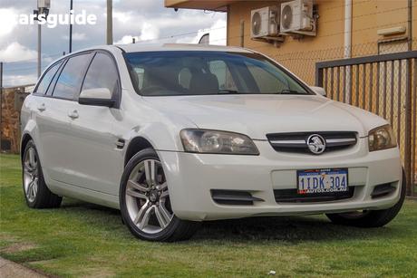 White 2008 Holden Commodore Sportswagon Omega