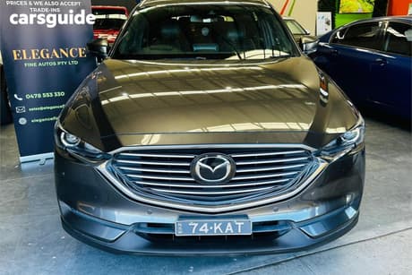 Grey 2020 Mazda CX-8 Wagon Touring (Fwd)