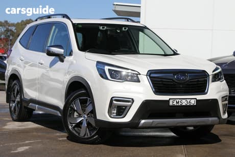 White 2021 Subaru Forester Wagon 2.5I-S (Awd)