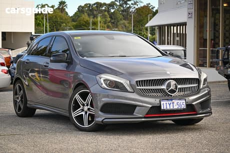 Grey 2013 Mercedes-Benz A250 Hatchback Sport