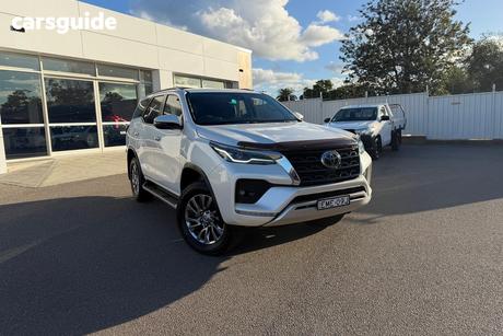 White 2021 Toyota Fortuner Wagon Crusade
