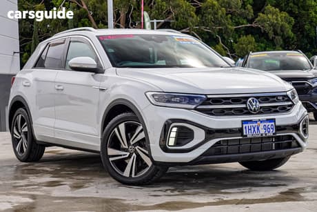 White 2022 Volkswagen T-ROC Wagon 140Tsi R-Line