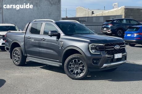 Grey 2025 Ford Ranger Double Cab Pick Up Wildtrak X 2.0 (4X4)
