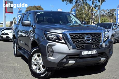 Grey 2021 Nissan Navara Dual Cab Pick-up St (4X4)