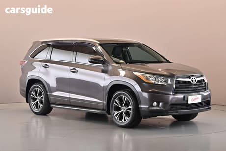Grey 2016 Toyota Kluger Wagon Gxl (4X4)