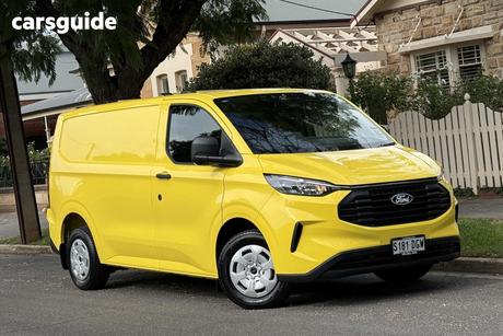 Yellow 2025 Ford Transit Custom Van Trend (Swb)