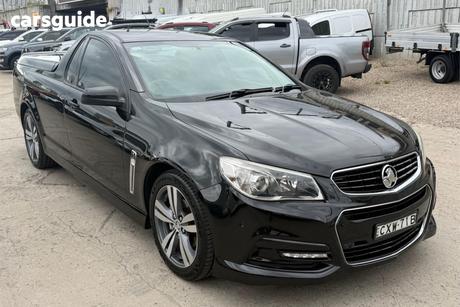 Black 2015 Holden UTE Utility Sv6