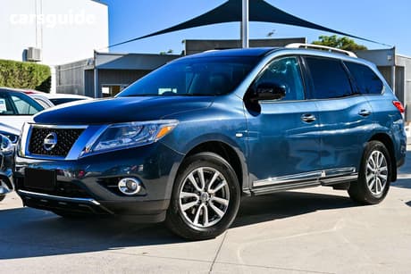Blue 2013 Nissan Pathfinder Wagon St (4X4)