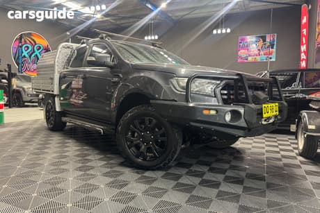 Grey 2019 Ford Ranger Double Cab Pick Up Wildtrak 3.2 (4X4)