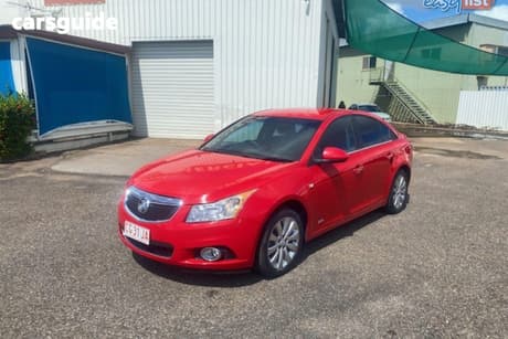 Red 2014 Holden Cruze Sedan Equipe