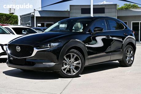Black 2021 Mazda CX-30 Wagon G25 Astina (Fwd)