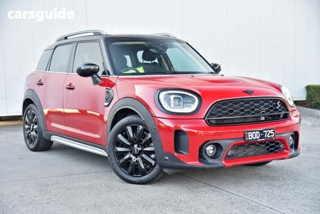 Red 2021 Mini Countryman Wagon Cooper S Classic