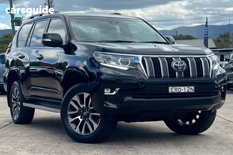 Black 2022 Toyota Landcruiser Prado Wagon Vx
