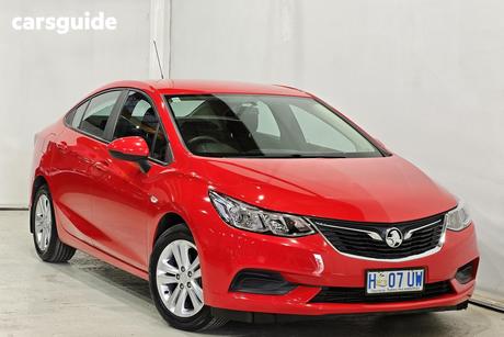 Red 2018 Holden Astra Sedan Ls
