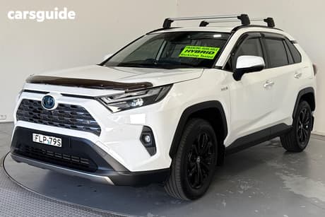 White 2024 Toyota RAV4 Wagon Cruiser (2Wd) Hybrid