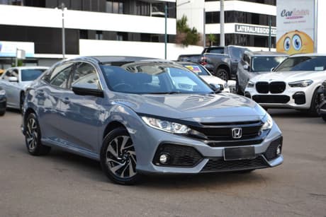 Grey 2019 Honda Civic Hatchback Vti-S