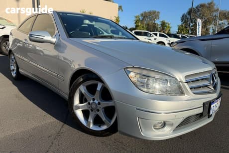 Silver 2010 Mercedes-Benz CLC200 Coupe Kompressor