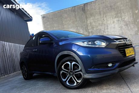 Blue 2015 Honda HR-V Wagon Vti-L