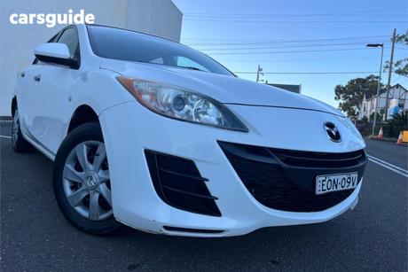 White 2010 Mazda 3 Hatchback Neo