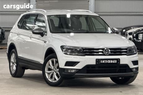 White 2018 Volkswagen Tiguan Wagon Allspace 162 Tsi Highline