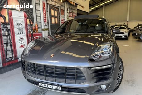 Grey 2014 Porsche Macan Wagon S Diesel
