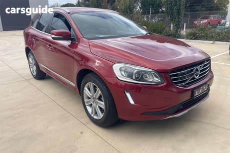 Red 2016 Volvo XC60 Wagon T5 Luxury