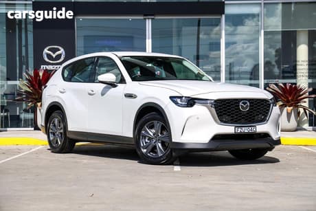 White 2025 Mazda CX-60 Wagon P50E Touring Phev