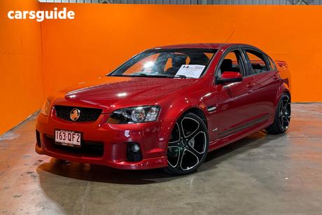 Red 2011 Holden Commodore Sedan Sv6