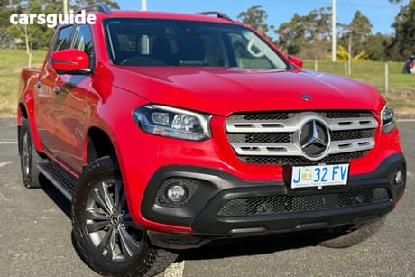 Red 2020 Mercedes-Benz X250 Dual Cab Pick-up D Progressive (4Matic)