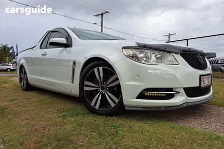 White 2013 Holden UTE Utility