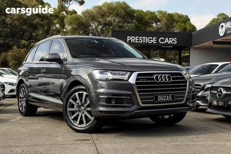 Grey 2018 Audi Q7 Wagon 3.0 Tdi Quattro (160Kw)