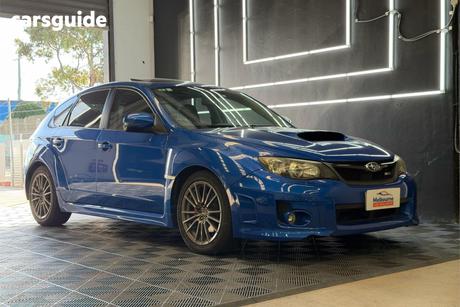 Blue 2012 Subaru WRX Hatchback (Awd)
