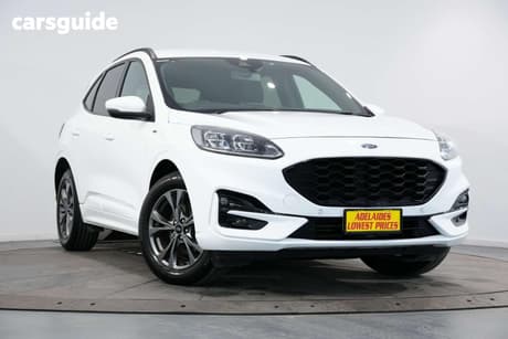 White 2021 Ford Escape Wagon St-Line (Awd)