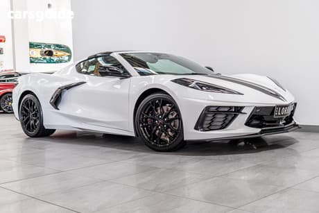 White 2025 Chevrolet Corvette Coupe Stingray 2Lt