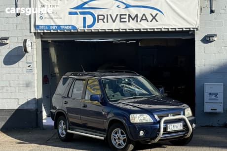 Blue 2000 Honda CR-V Wagon (4X4) Sport