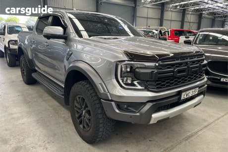 Silver 2022 Ford Ranger Double Cab Pick Up Raptor 3.0 (4X4)
