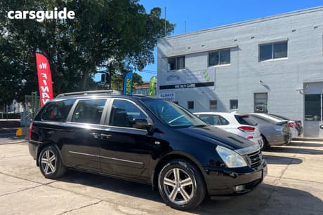Black 2008 Kia Grand Carnival Wagon (Ex)