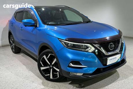 Blue 2019 Nissan Qashqai Wagon Ti (5Yr)