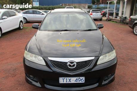 Black 2003 Mazda 6 Hatchback Luxury Sports