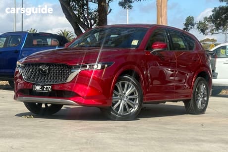 Red 2025 Mazda CX-5 Wagon G35 Akera Turbo (Awd)