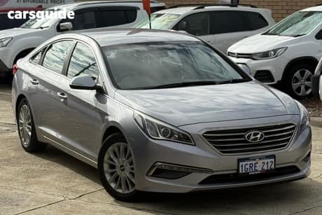 Silver 2015 Hyundai Sonata Sedan Active