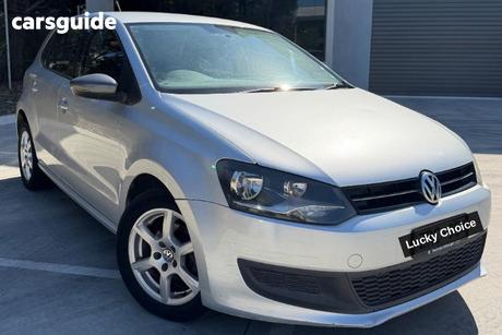 Silver 2013 Volkswagen Polo Hatchback 77 Tsi Comfortline