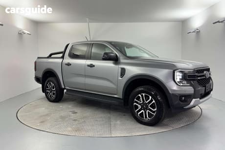 Silver 2024 Ford Ranger Double Cab Pick Up Sport 2.0 (4X4)